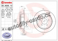 Brzdový kotouč BREMBO 08.A636.10