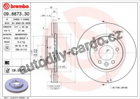 Brzdový kotouč BREMBO 09.8873.31