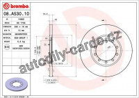 Brzdový kotouč BREMBO 08.A530.10