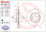 Brzdový kotouč BREMBO 09.7629.11