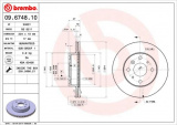 Brzdový kotouč BREMBO 09.6748.10 - DAIHATSU