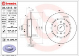 Brzdový kotouč BREMBO 08.C546.11