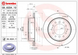 Brzdový kotouč BREMBO 09.A334.11