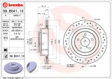 Brzdový kotouč BREMBO 09.B041.1X