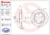 Brzdový kotouč BREMBO 08.A147.1X
