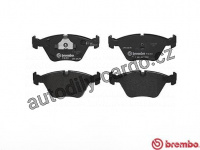 Sada brzdových destiček BREMBO P06012 - BMW