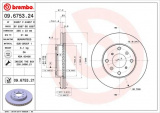 Brzdový kotouč BREMBO 09.6753.21