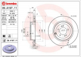 Brzdový kotouč BREMBO 09.A197.11