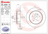 Brzdový kotouč BREMBO 08.A333.10