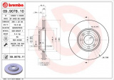 Brzdový kotouč BREMBO 09.9078.11