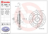 Brzdový kotouč BREMBO 09.7806.1X