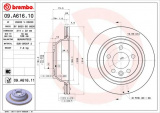Brzdový kotouč BREMBO 09.A616.11 - VW