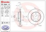 Brzdový kotouč BREMBO 09.5584.11