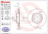 Brzdový kotouč BREMBO 09.9145.11