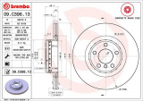 Brzdový kotouč BREMBO 09.C396.13 - BMW