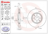 Brzdový kotouč BREMBO 09.7877.10 - CITROËN