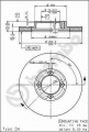 Brzdový kotouč BREMBO 09.5019.10 - TOYOTA