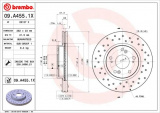 Brzdový kotouč BREMBO 09.A455.1X - HONDA