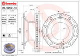 Brzdový kotouč BREMBO 09.9900.10