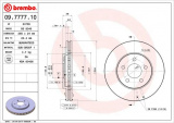 Brzdový kotouč BREMBO 09.7777.10 - DODGE, PLYMOUTH