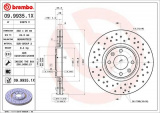 Brzdový kotouč BREMBO 09.9935.1X
