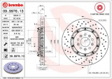 Brzdový kotouč BREMBO 09.9976.13