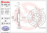 Brzdový kotouč BREMBO 09.4939.3X