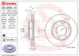 Brzdový kotouč BREMBO 09.9545.10 - KIA