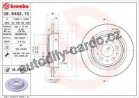 Brzdový kotouč BREMBO 08.9462.11