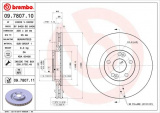 Brzdový kotouč BREMBO 09.7807.10 - RENAULT
