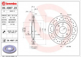 Brzdový kotouč BREMBO 09.4987.2X