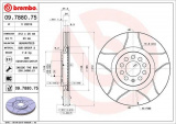 Brzdový kotouč BREMBO MAX 09.7880.75 - AUDI, SEAT, ŠKODA, VW