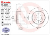 Brzdový kotouč BREMBO 08.9509.11