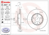 Brzdový kotouč BREMBO 09.8937.11