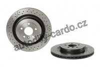 Brzdový kotouč BREMBO 09.B710.11 - MERCEDES-BENZ