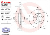 Brzdový kotouč BREMBO 09.9126.10 - HONDA