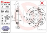 Brzdový kotouč BREMBO 09.9315.23