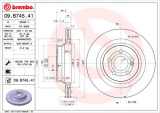 Brzdový kotouč BREMBO 09.B745.41 - MERCEDES-BENZ