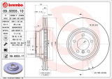 Brzdový kotouč BREMBO 09.9355.11
