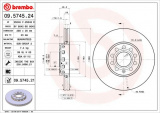 Brzdový kotouč BREMBO 09.5745.24 - AUDI, SEAT, ŠKODA