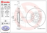 Brzdový kotouč BREMBO 09.9363.11