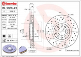 Brzdový kotouč BREMBO 09.9363.2X