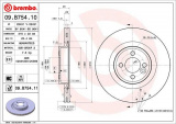 Brzdový kotouč BREMBO 09.B754.11 - MINI