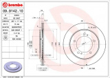 Brzdový kotouč BREMBO 09.9142.10 - SUZUKI