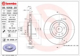 Brzdový kotouč BREMBO 09.5058.21