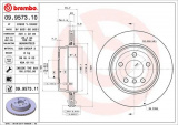 Brzdový kotouč BREMBO 09.9573.10 - BMW