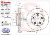 Brzdový kotouč BREMBO 09.C881.11