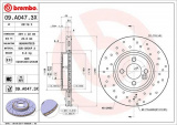 Brzdový kotouč BREMBO 09.A047.3X
