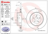 Brzdový kotouč BREMBO 09.7813.11 - SUBARU