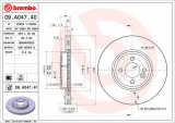 Brzdový kotouč BREMBO 09.A047.40
